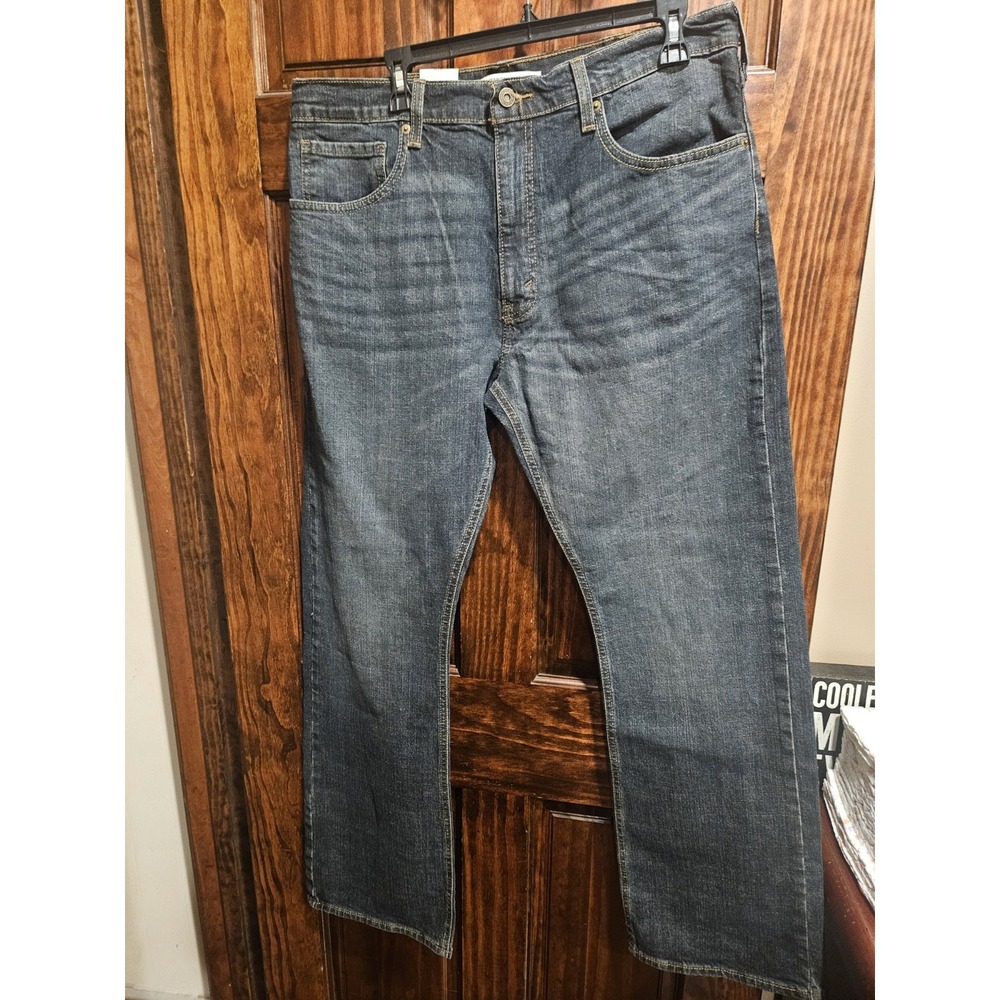 Levi Strauss Signature Gold Mens Bootcut Jeans 36x32 Medium Wash NWT